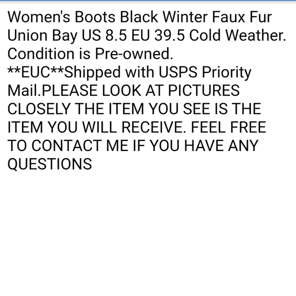 Union Bay Boots Women's Sz 8.5 - Picture 8 of 8